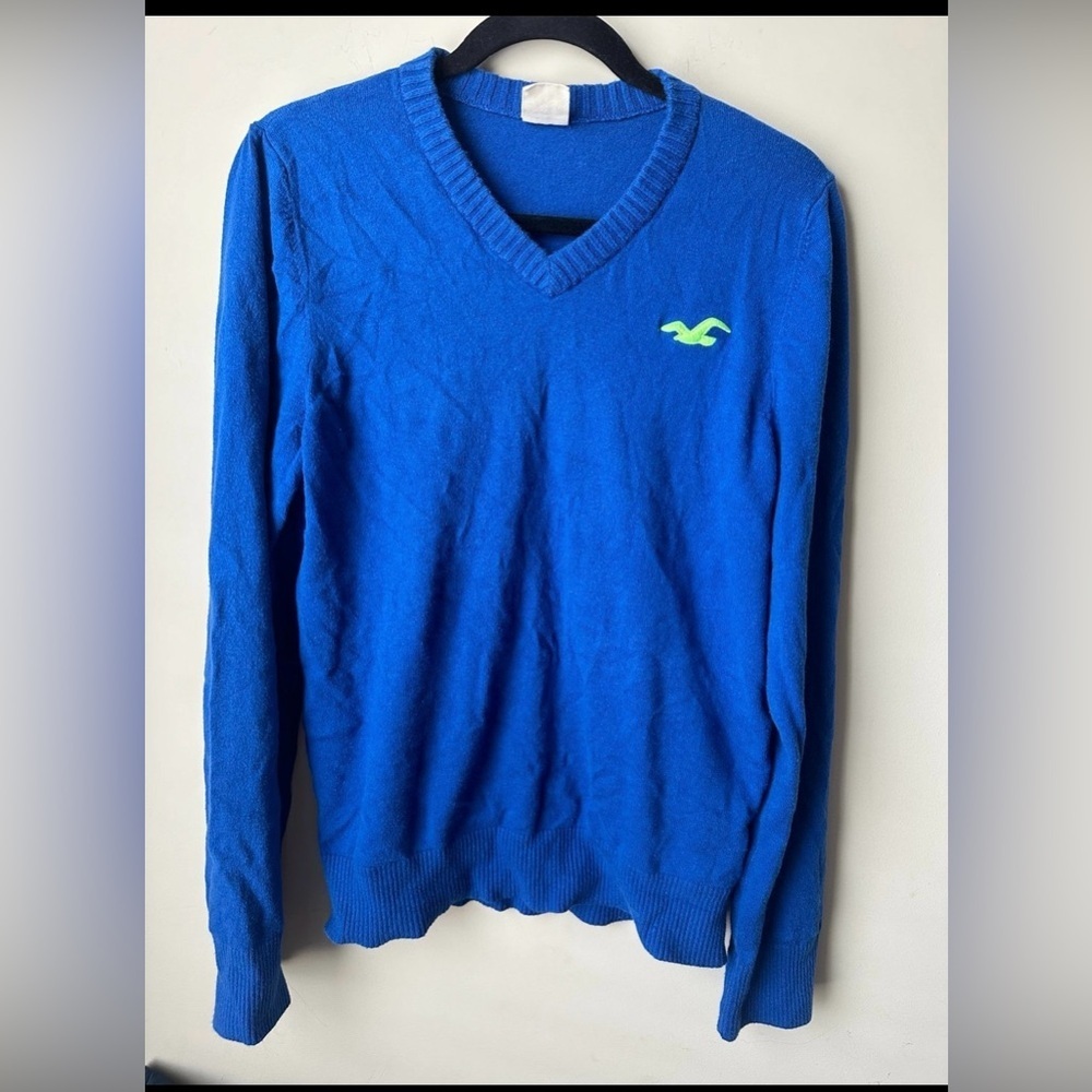 Y2K Hollister Mens Bundle Sweater Bottom Down Collared Shirt Size Xl